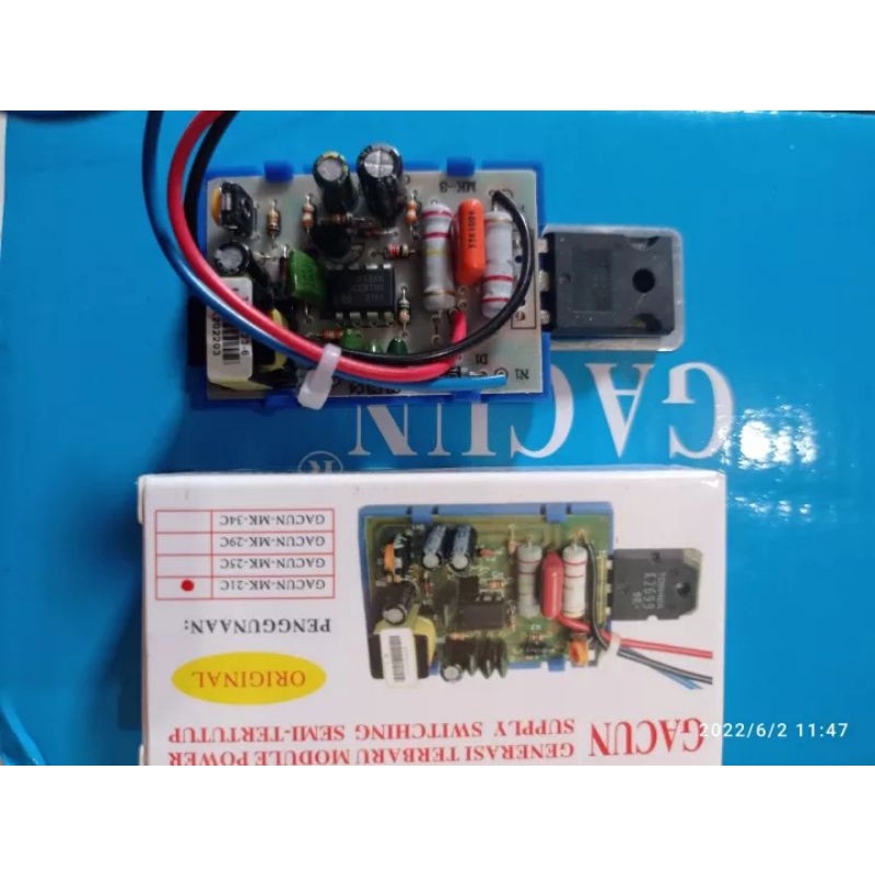 REGULATOR TV 21IN ORIGINAL GACUN 21