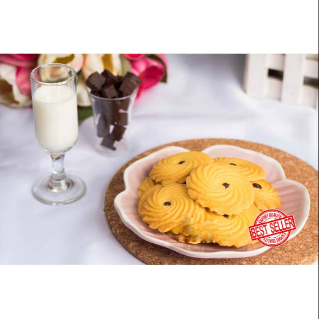 

Semprit Vanilla Butter Vanilla kue kering SeRasa Cookies