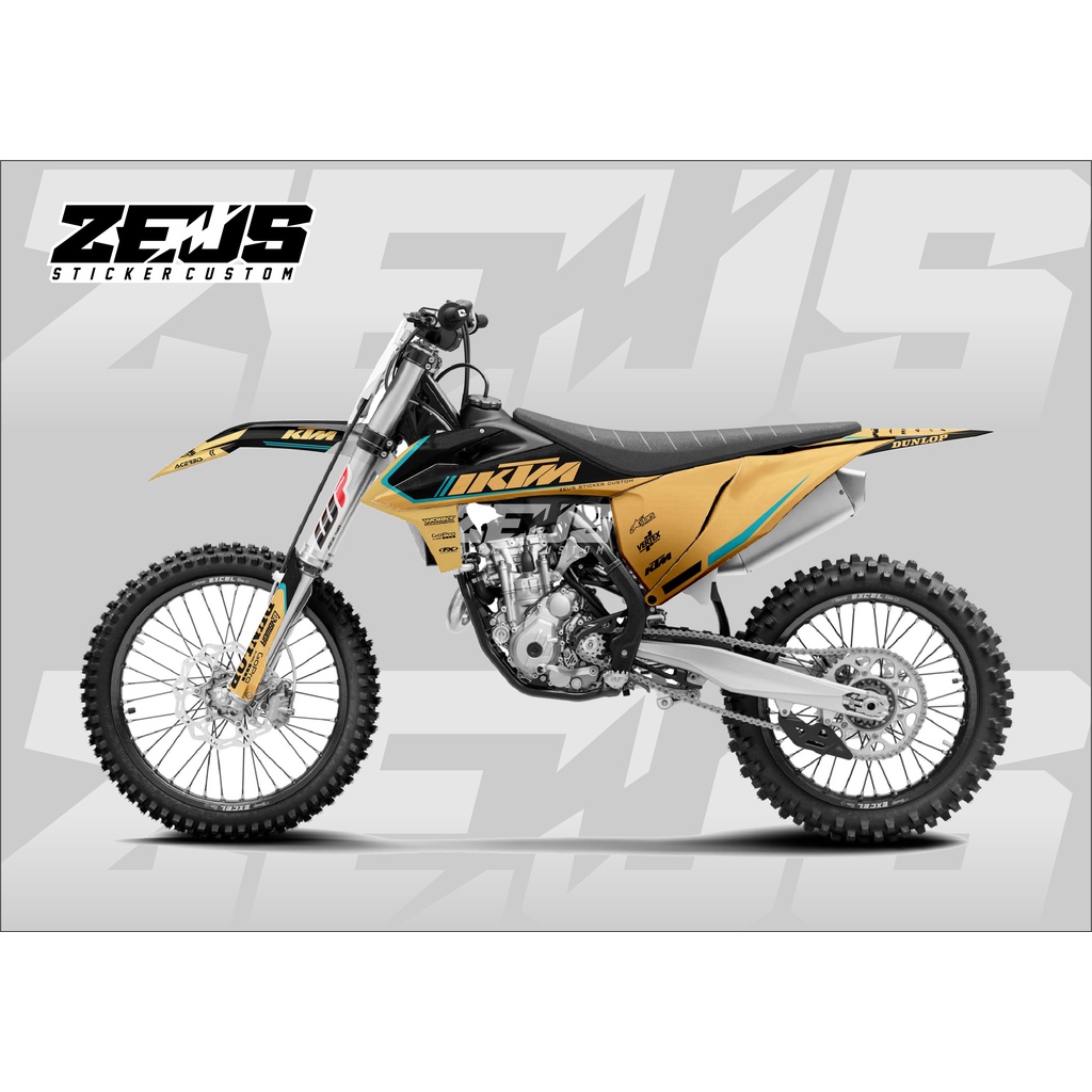 Decal Sticker - Stiker Dekal Ktm 250 2019 Zeus SC 01