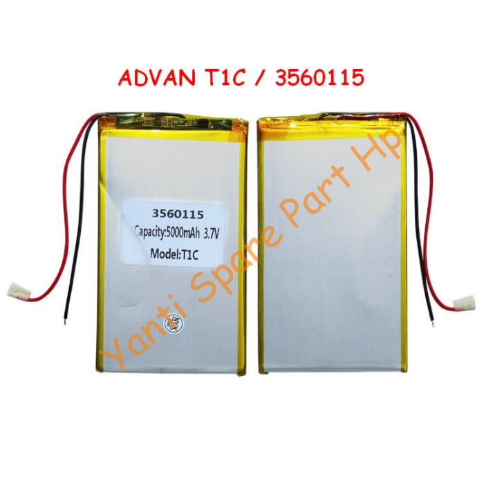 Baterai Advan T1C 3560115 Orignal New