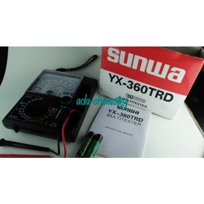 Multitester - Multimeter Analog - SUNWA YX 360 TRD