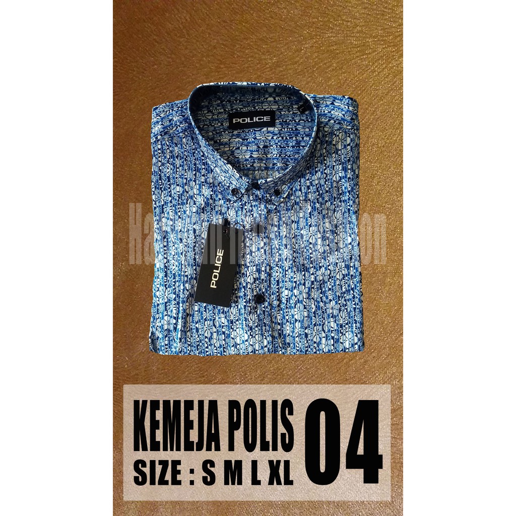 Kemeja Police 04