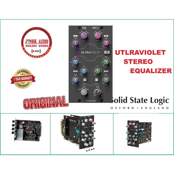 Solid State Logic SSL ULTRAVIOLET Stereo Equaliser