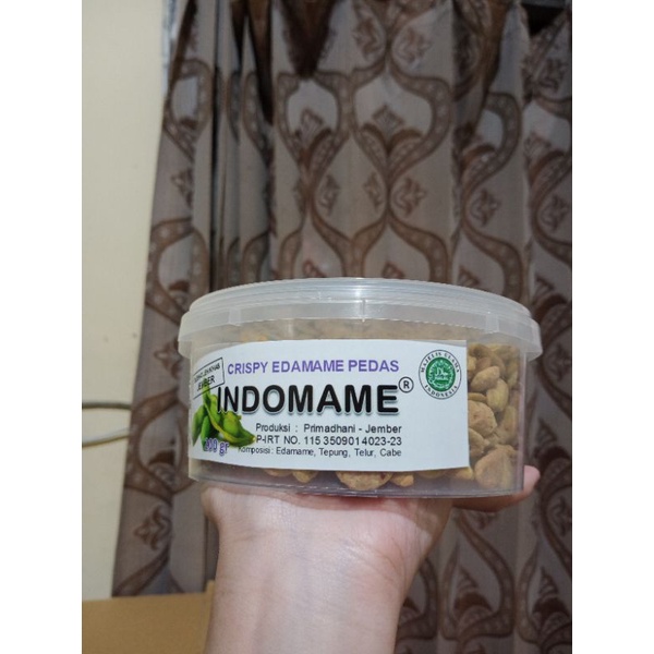 

Oleh-oleh Khas Jember - Crispy Edamame Pedas 200 gr