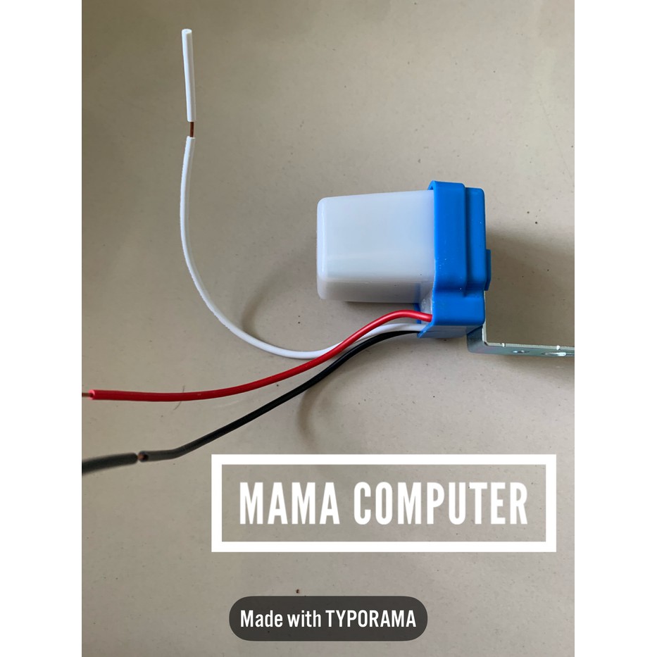 Photo Sensor Photocell As Sensor Cahaya Lampu Otomatis Electric Light MERK FORT