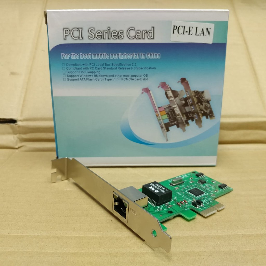 PCI Express LAN Card Single Ethernet