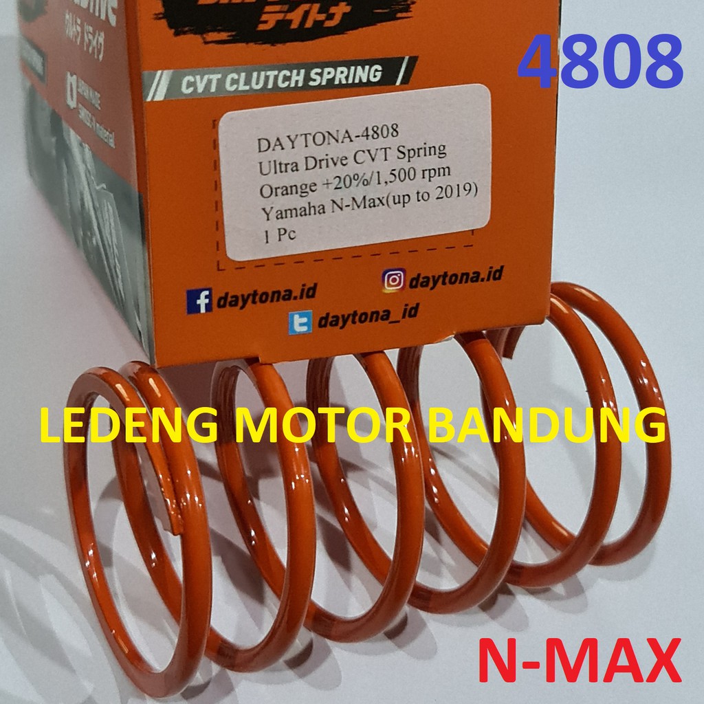 PER CVT Nmax Yamaha N max  Clutch Spring Daytona 1000 15000 rpm