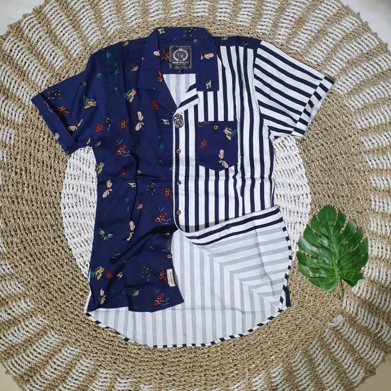 TERLARIS KEMEJA COWOK KEMEJA DISTRO PRIA SURFING LENGAN PENDEK [COD]