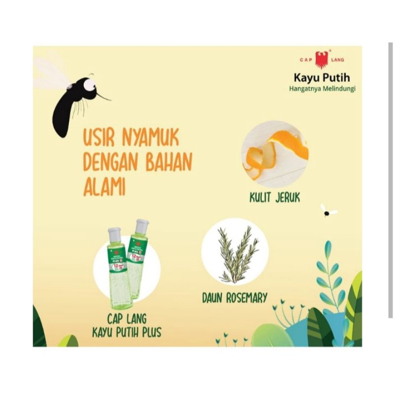 Cap Lang Minyak Kayu Putih Plus 60ml