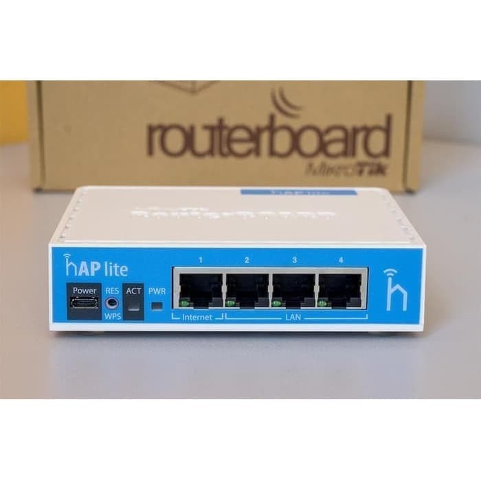 Mikrotik Router Wifi/Wireless RB941-2ND TC (HAP-LITE)