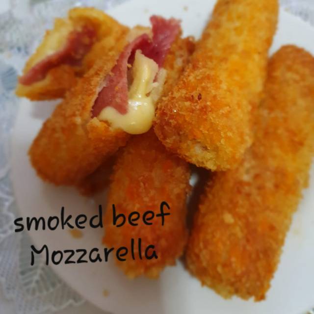 

Smoked beef mozarella frozen