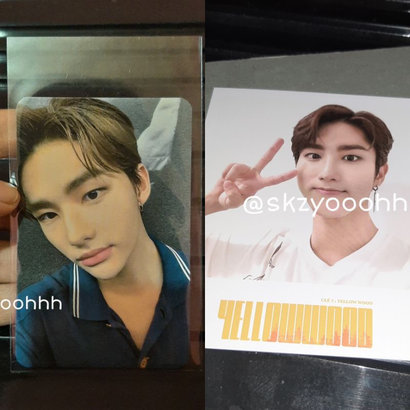 (booked) set yellow wood taiwan stray kids