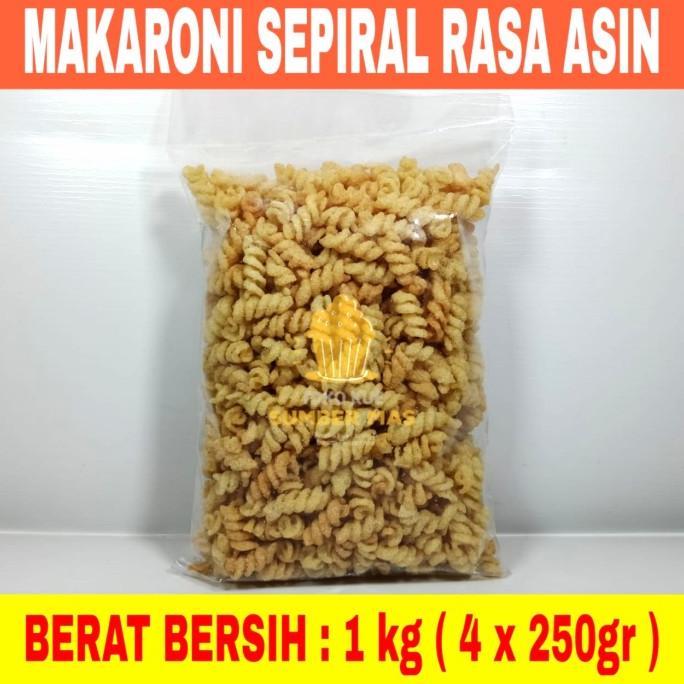 

Makaroni / Makroni / Macaroni Spiral / Asin / Kiloan 1 Kg