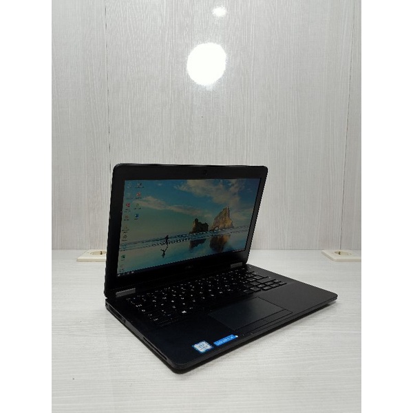 Laptop Dell Latitude E7270 Core i7 Gen6 Ram 8GB Ssd 128Gb Second Bergaransi