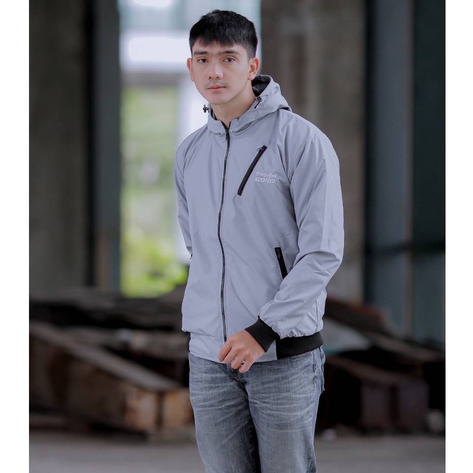 JAKET PRIA - JAKET CASUAL PRIA-JAKET SALVIOHEXIA-JAKET WATERPROOF OUTDOOR -JAKET PARASUT PRIA MURAH-Gambar 9