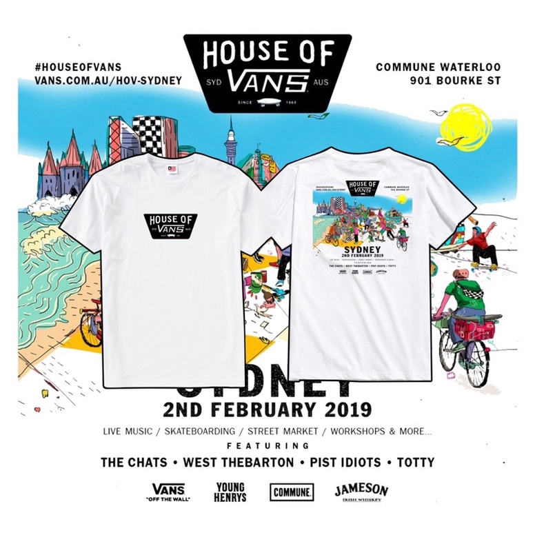 Kaos House of Vans Sydney