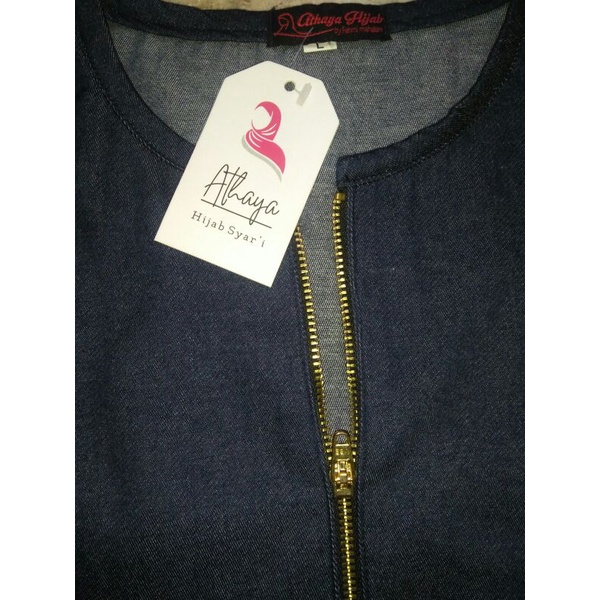 Gamis Denim L by Athaya Hijab Syari