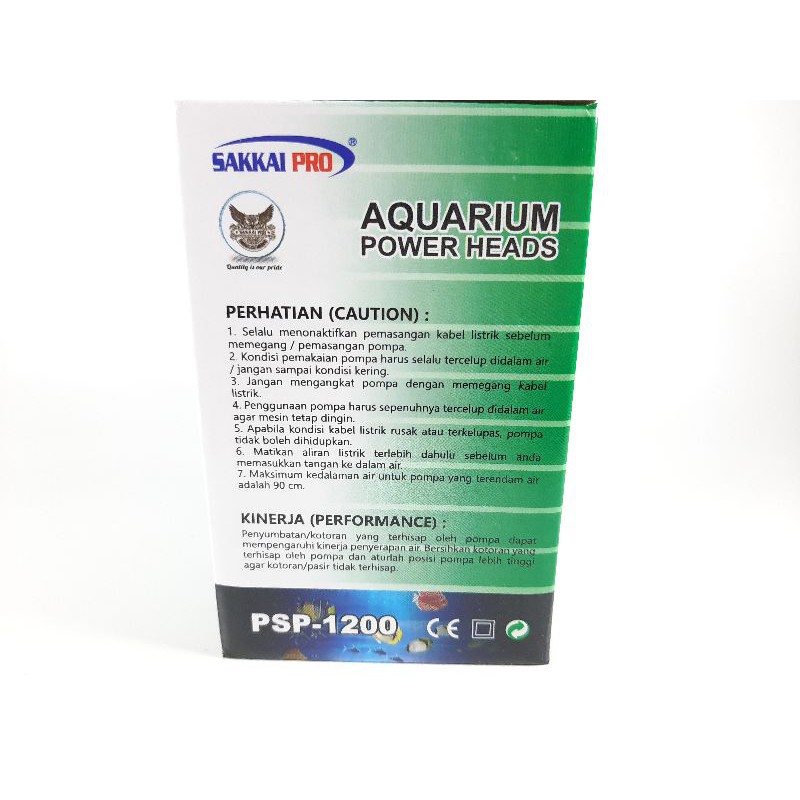 Promo pompa aquarium SAKKAI PRO PSP 1200