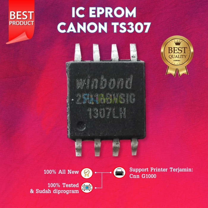 IC Eprom Canon TS307 25Q16, IC Eeprom Reset Canon TS307, Resetter Printer Canon TS-307