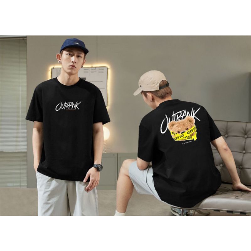 Kaos Teddy Bear hitam