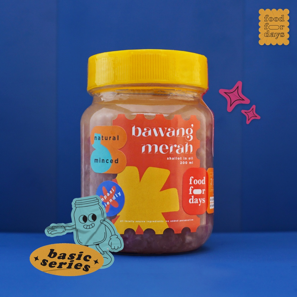 

Bacem Bawang Merah Cincang / Minced Shallot in Oil / Bumbu MPASI Premium