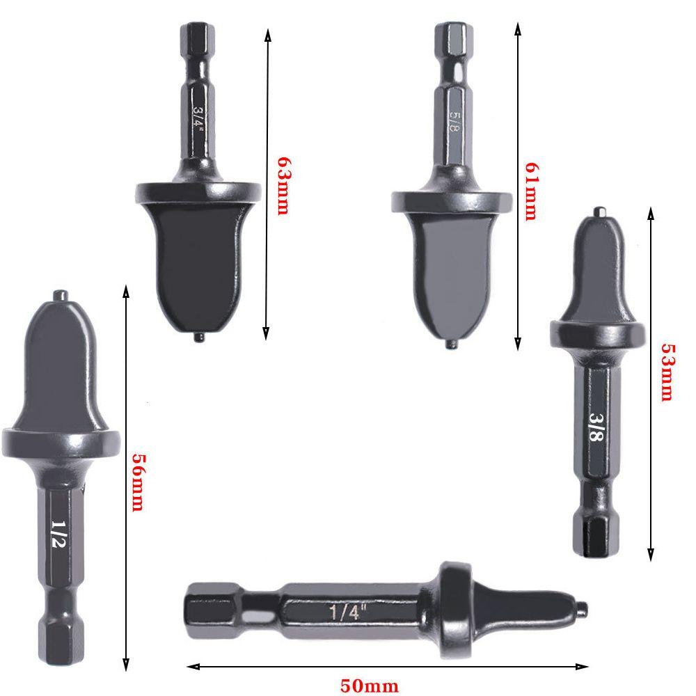 Populer Tube Pipe Expander Set Alat Putar Swaging Bumbu Tahan Lama Untuk Ac Hex Shank