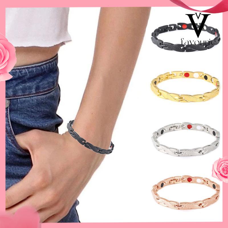 [COD]Terapi Magnet Gelang Naga Pria yang Dapat Dilepas 7mm Gelang Pasangan Sederhana-FA