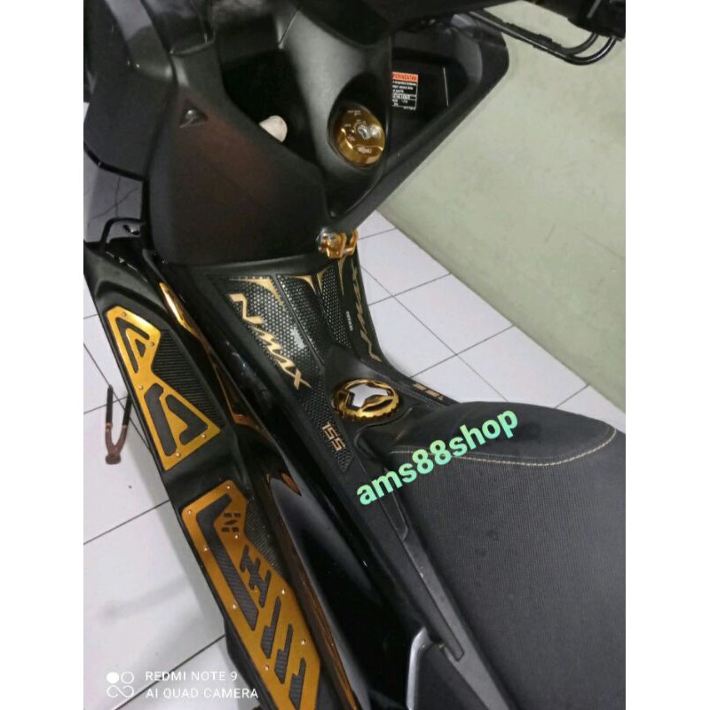 Bordes Nmax Plat Bordes Namx Lama / Plat Bordes Pijakan Nmax /Alas Kaki Motor Yamaha Nmax