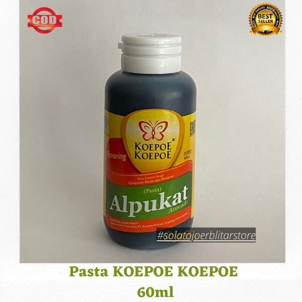 

Pasta KOEPOE KOEPOE 60ml - Alpukat | Pasta Perisa Makanan Rasa Buah Alpukat APOKAT | Original Halal