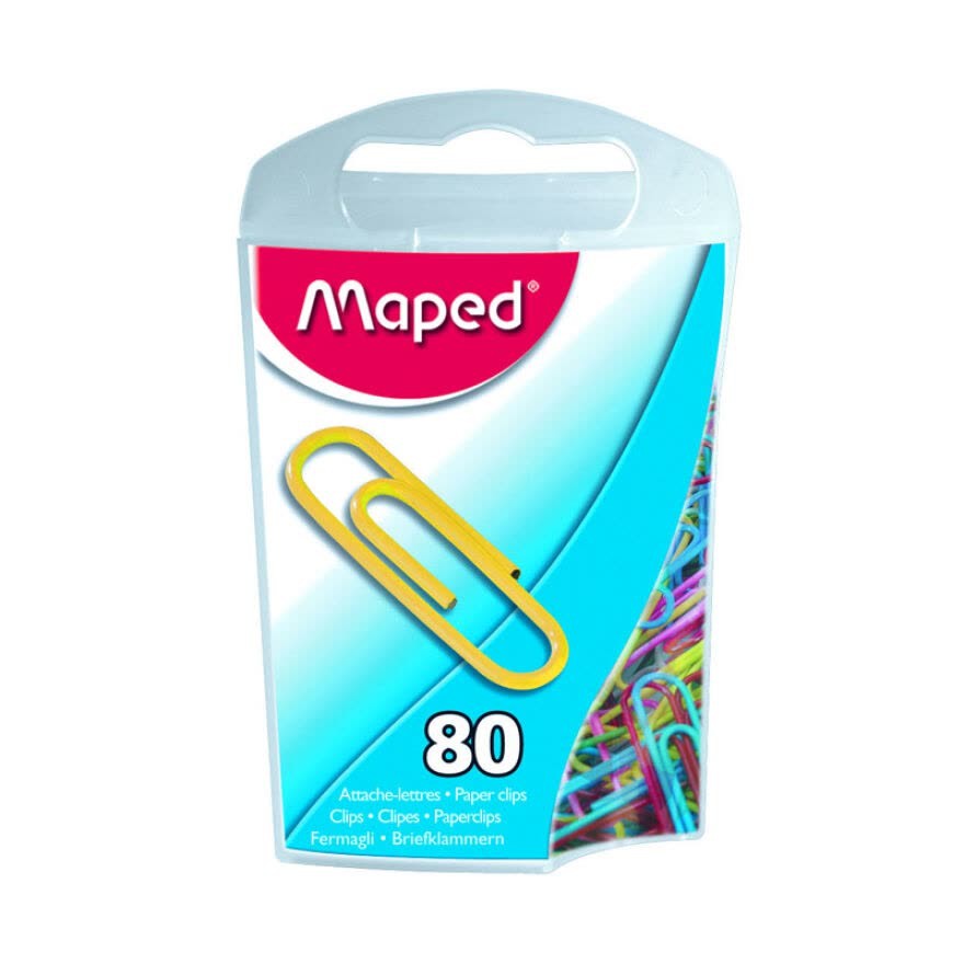 

Maped Paper Clip 25mm x80 Vinyl Coated - Box