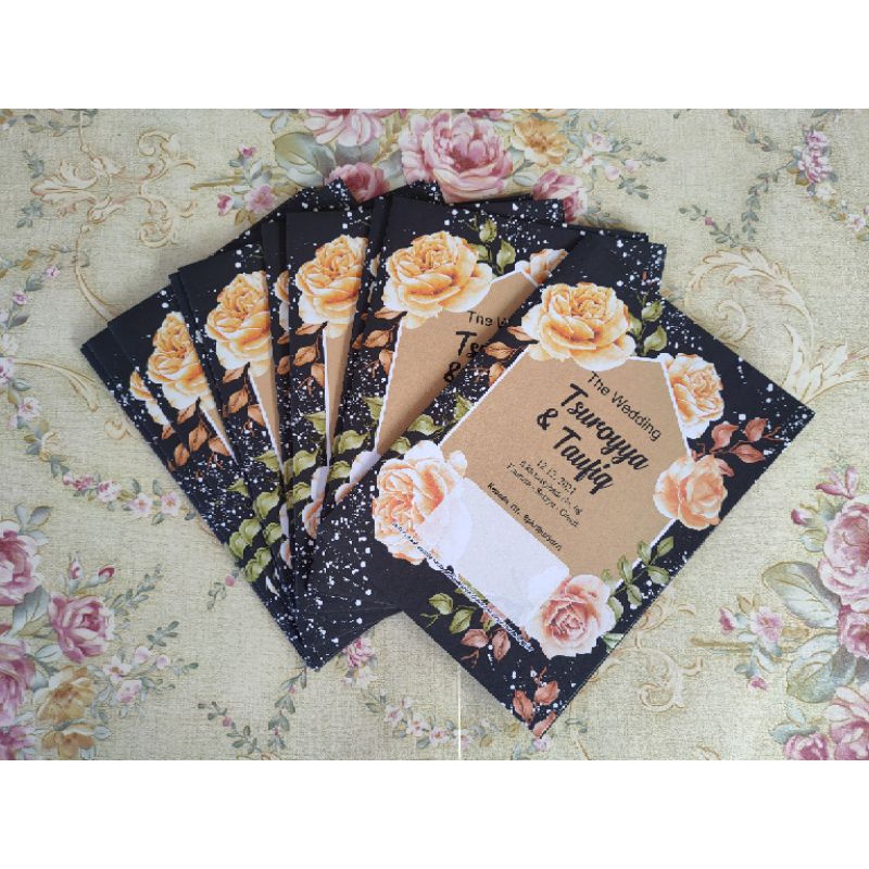 Undangan Custom / Undangan bebas pilih desain