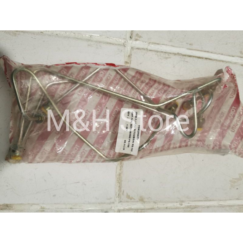 Pipa nozzle injeksi ps100 4d31 set