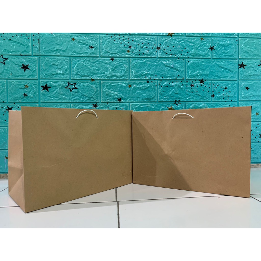 

PAPER BAG COKLAT / PAPERBAG POLOS / TAS KERTAS