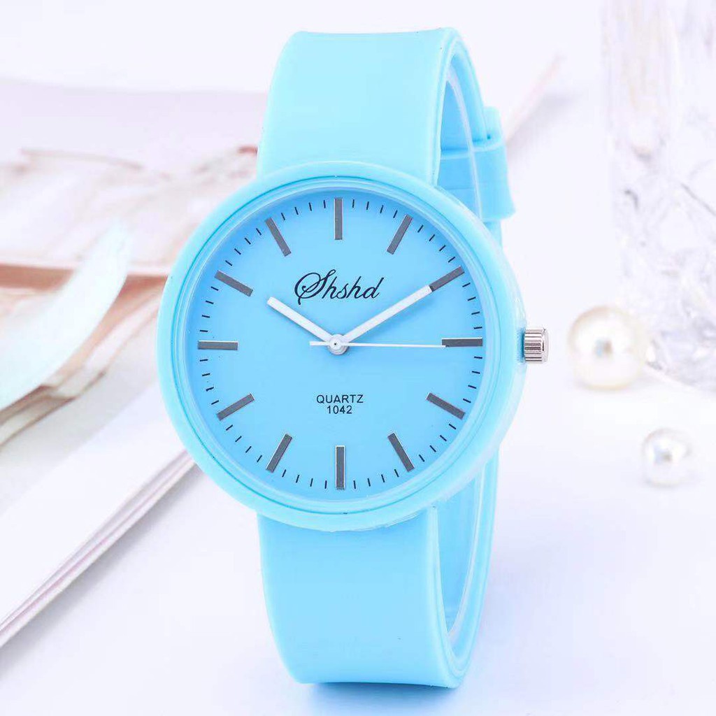 ✅Grosir Jam Senen Jam tangan Pria Wanita Harajuku Korean Simple Fashion Casual Jelly Men Women Watch