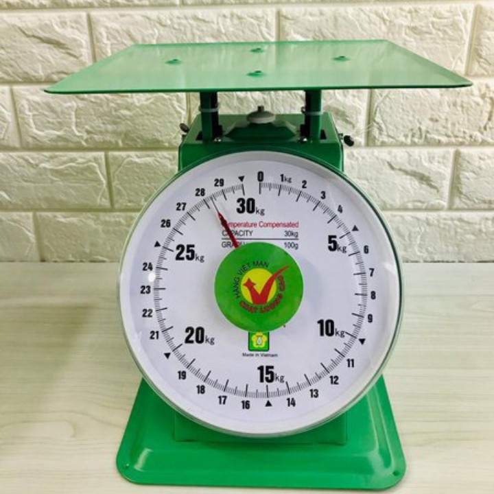 Timbangan Duduk Jarum Nhon Hoa 30kg/Timbangan pegas jarum Nhon Hoa 30kg