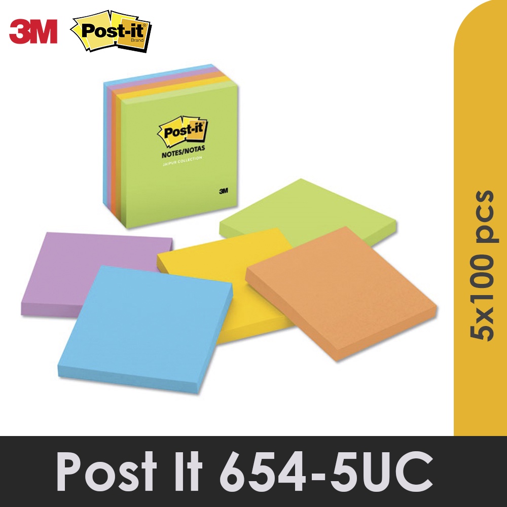 

Tchome 3m Post It 3M Warna Memo Stick 5 Ultra Color 3x3 in 654-5UC