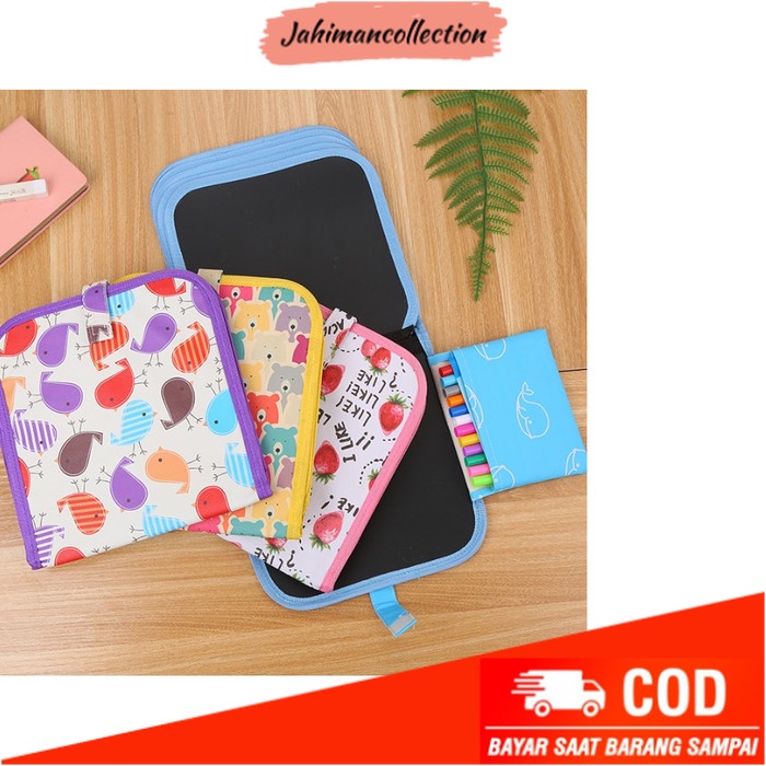 

✨ BISA COD ✨ Erasable Book / Buku Gambar Bisa Dihapus Buku Papan Tulis Anak