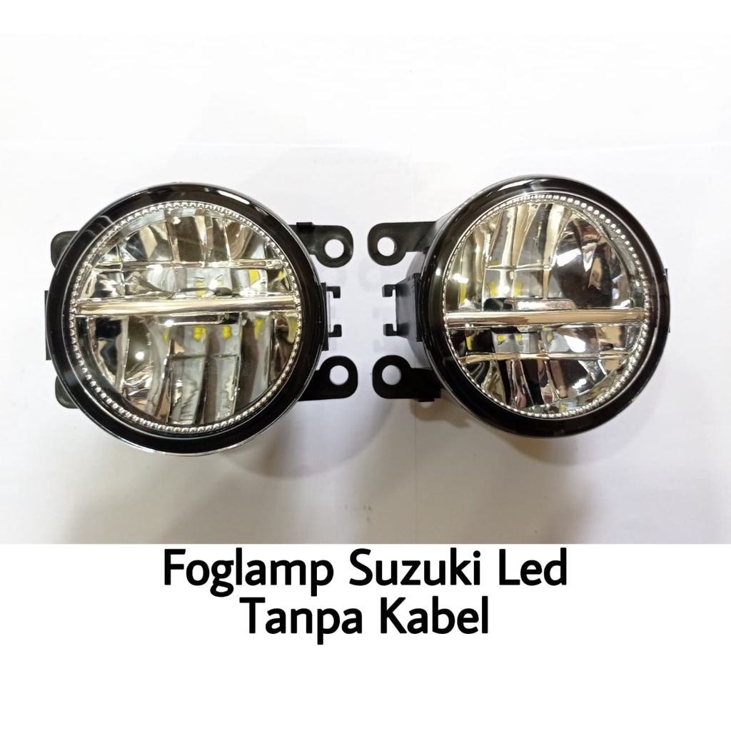 Foglamp SUZUKI MITSUBISHI LED Tanpa Kabel LAMPU KABUT MOBIL Ertiga Karimun Apv Ignis Pajero Xpander