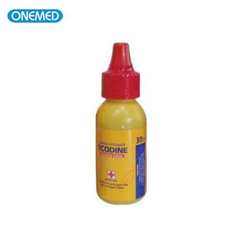 Povidone Iodine Ecodine 30 ml/ larutan antiseptik onemed