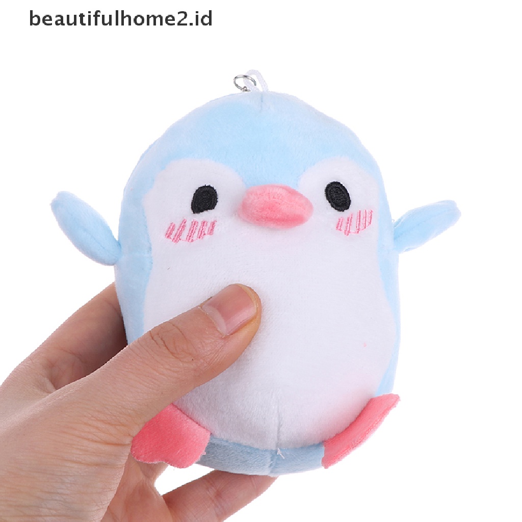 (Beautifulhome2) Buku Literatur Bahasa MandarinId Mainan Boneka Plush Stuffed Penguin 12cm Untuk Bayi