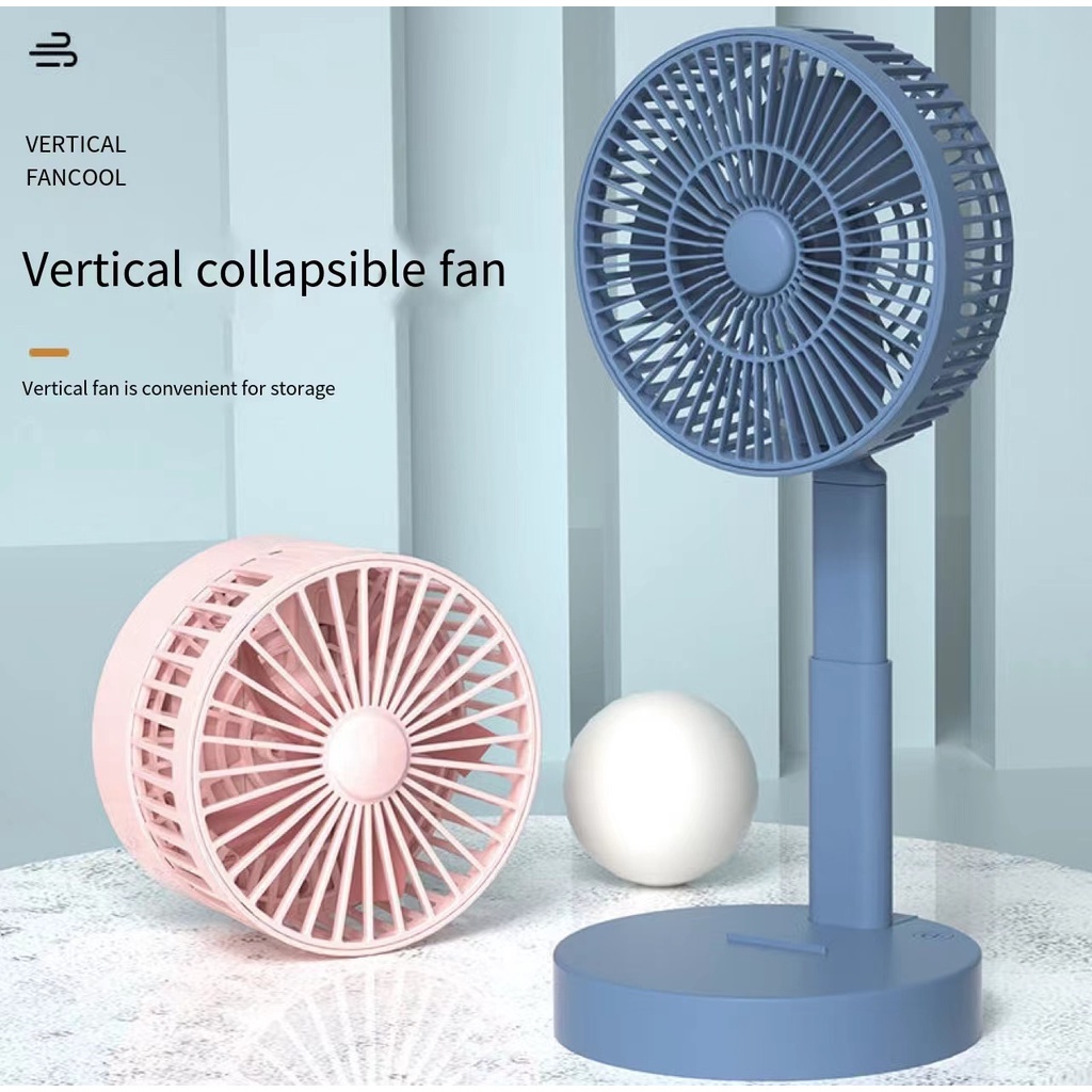 KIPAS ANGIN K12 FOLDING FAN KIPAS MINI FAN PORTABLE ISI ULANG CHARGE