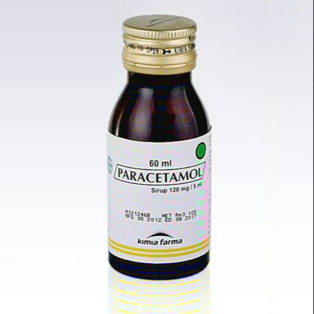 

PARACETAMOL SIRUP 60 ml