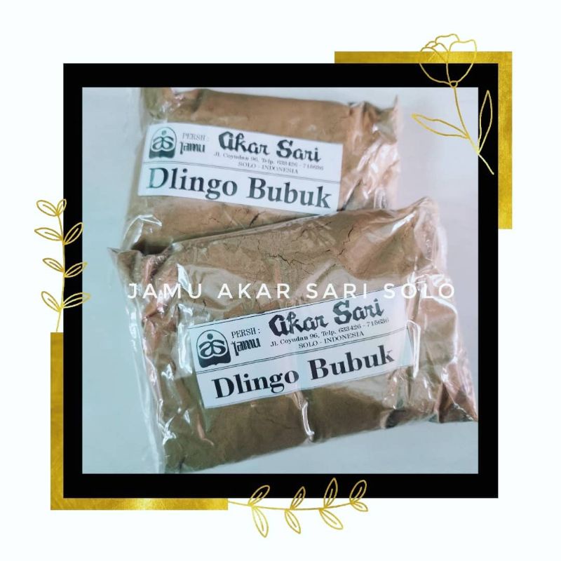 

Jamu Akar Sari - Dlingo Serbuk - Dlingo Bubuk 100 gram - Mengatasi Peradangan dan Demam