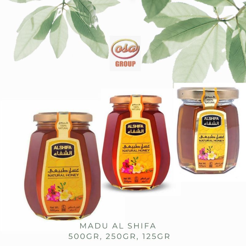 

Madu Alshifa adalah madu asli dari Saudi Arabia 500g, 250g, 125g