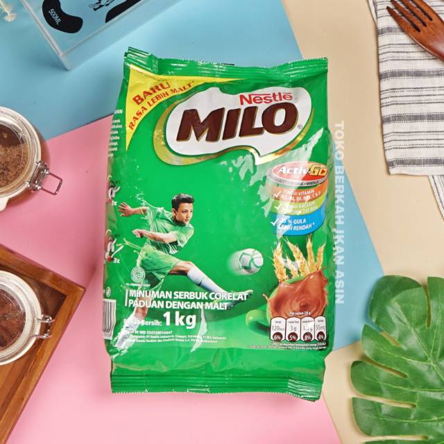 

Milo Active Go 1kg / Minuman Malt Coklat Cokelat / Milk Chocolate