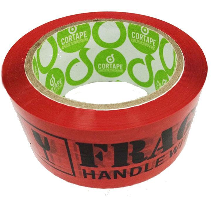 LAKBAN FRAGILE CORTAPE MERAH FONT HITAM