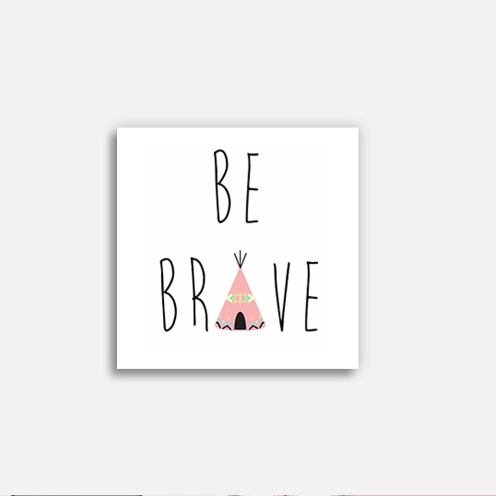 Hiasan Dinding Hiasan Kamar Wall Decor Cute Quote Pink- WD32