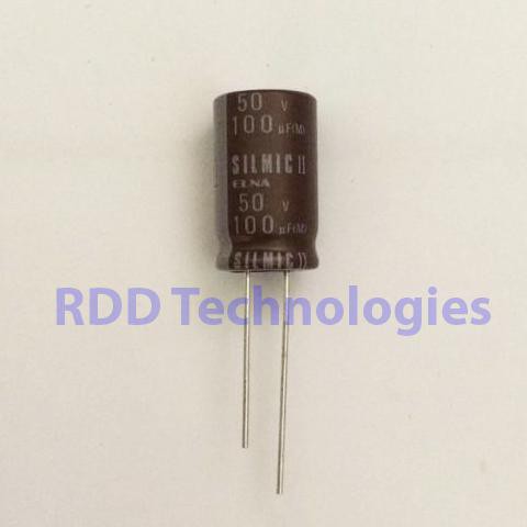 Capacitor 100uF/50V ELNA SILMIC II rdtch29 Diminati Banget