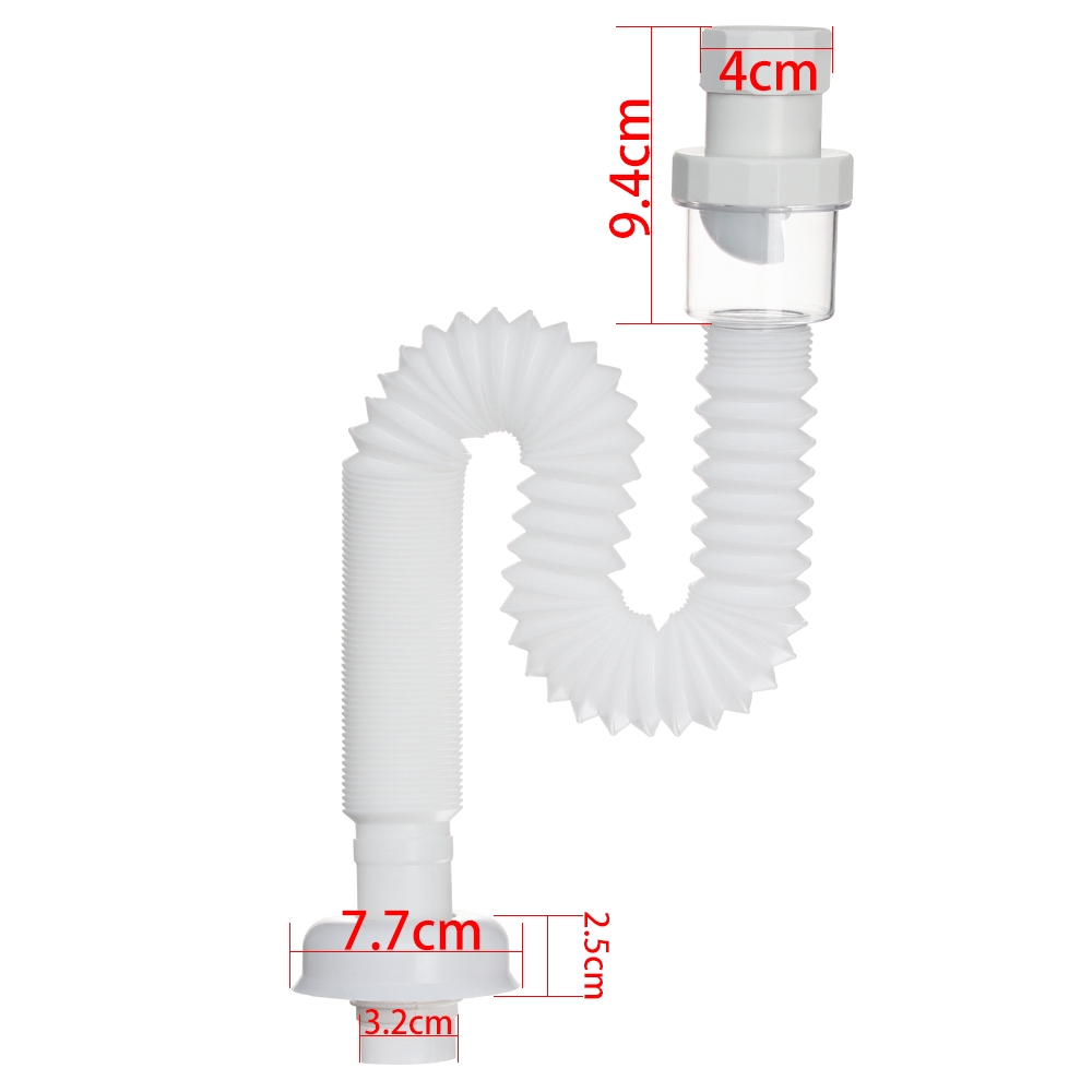 Wonderful Round Extension Connection Bathroom Kit Drainage Plumbing Drain Sink Tube Shopee Indonesia