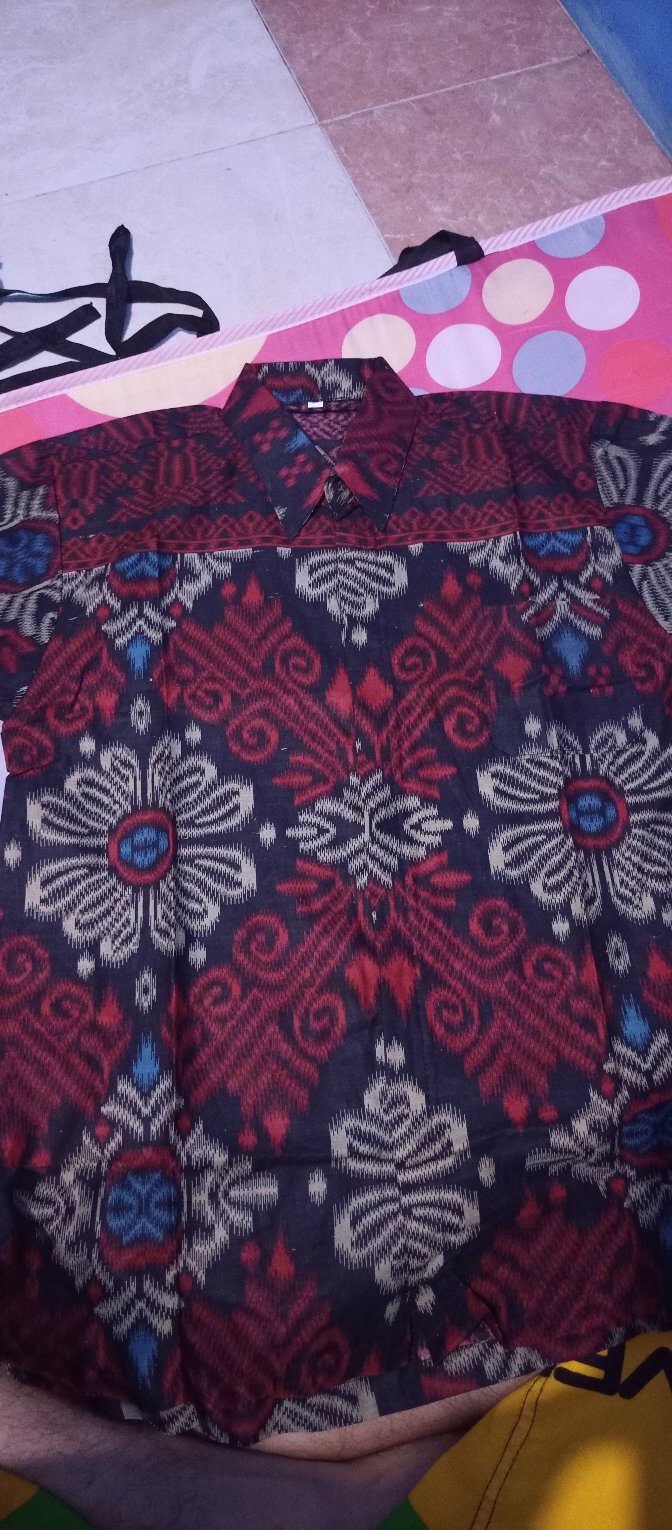 New Arrival Distro Batik Pria Bordir Sogan Hrb026 Batikaf Notoarto Batik Ipnu-ippnu Hem Pria Bel